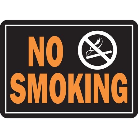 HY-KO A00811 No Smoking Sign 9.25&Prime; x 14&Prime;, 12PK