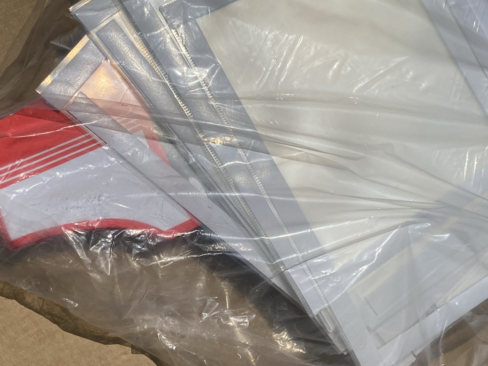 10 pack – Golf Ball Sponsor Sign Includes Stakes and Clear Plastic Sleeve