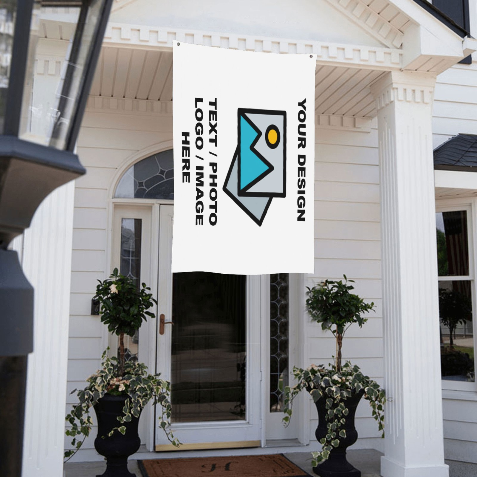 Custom Flag Personalized Flags – Print Your Own Logo Image Text USA