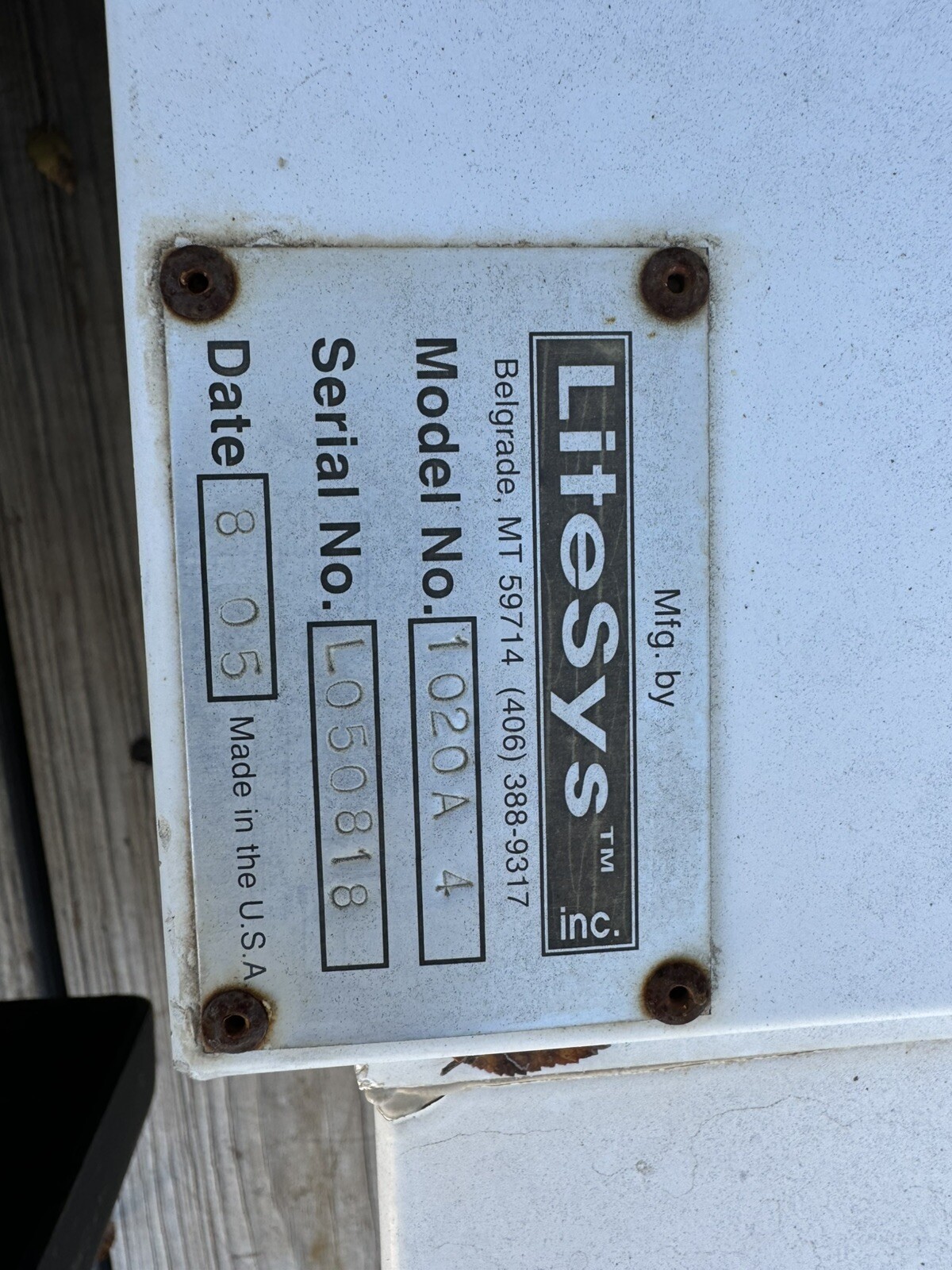 LiteSys Truck Mounted Changeable Message Sign + Programmer