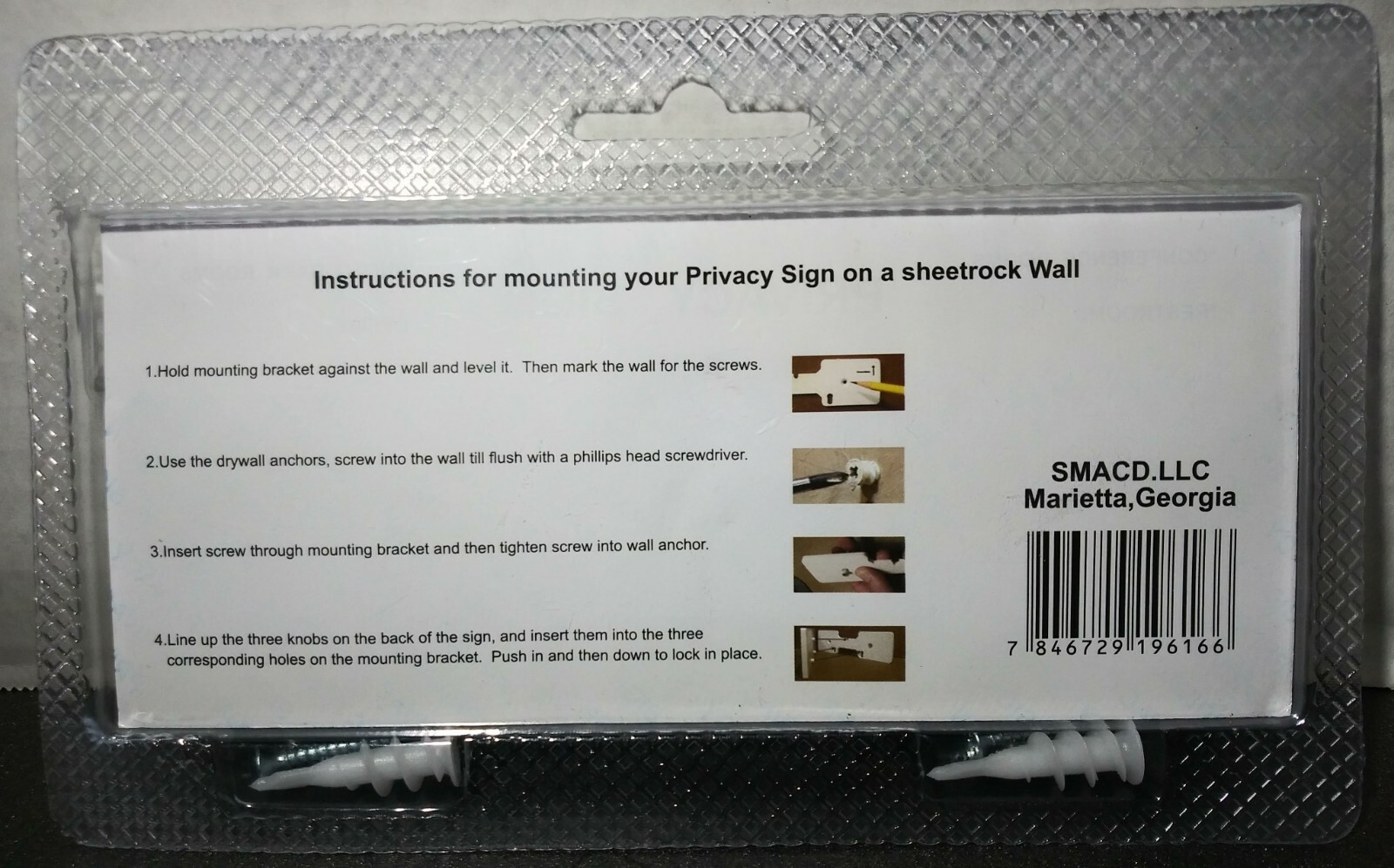 Privacy Sign Vacant Occupied Use Privacy Room Sign Indicator For Home Office NEW