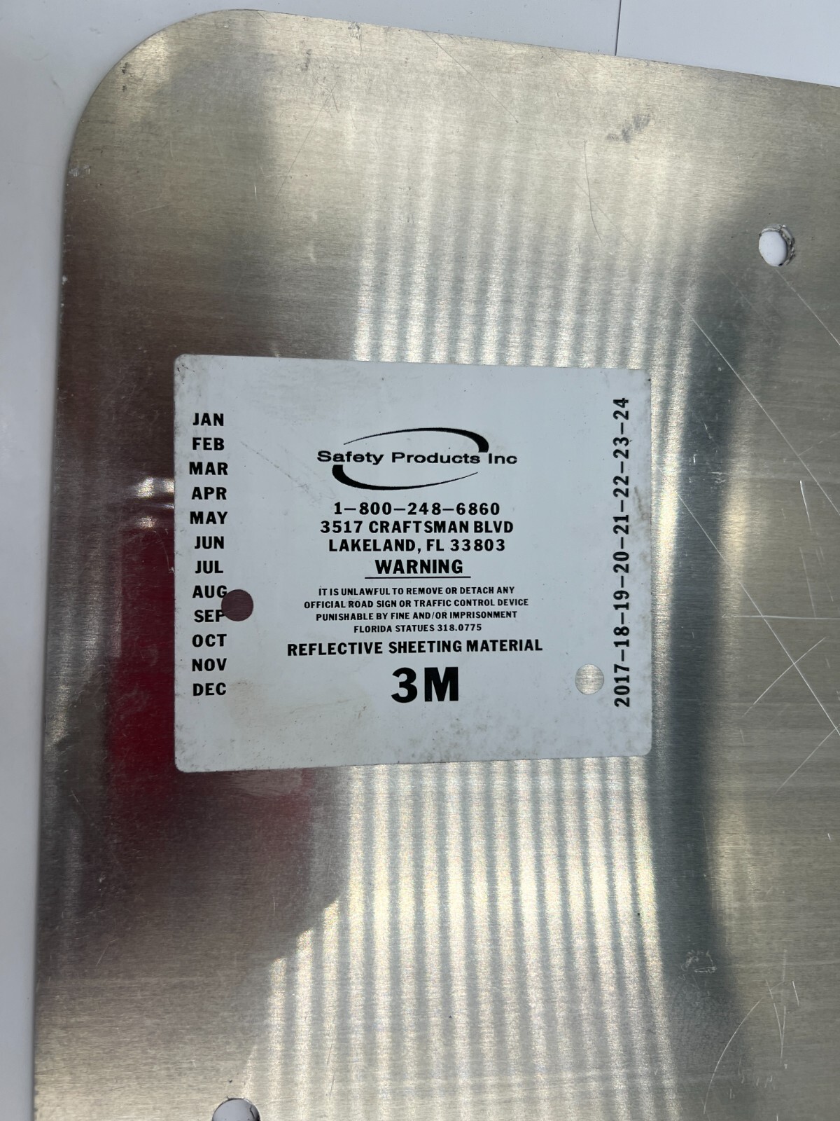 Qty 2 Safety Products Inc Arrow Symbol Parking Sign 18&Prime; x 12&Prime; Aluminum