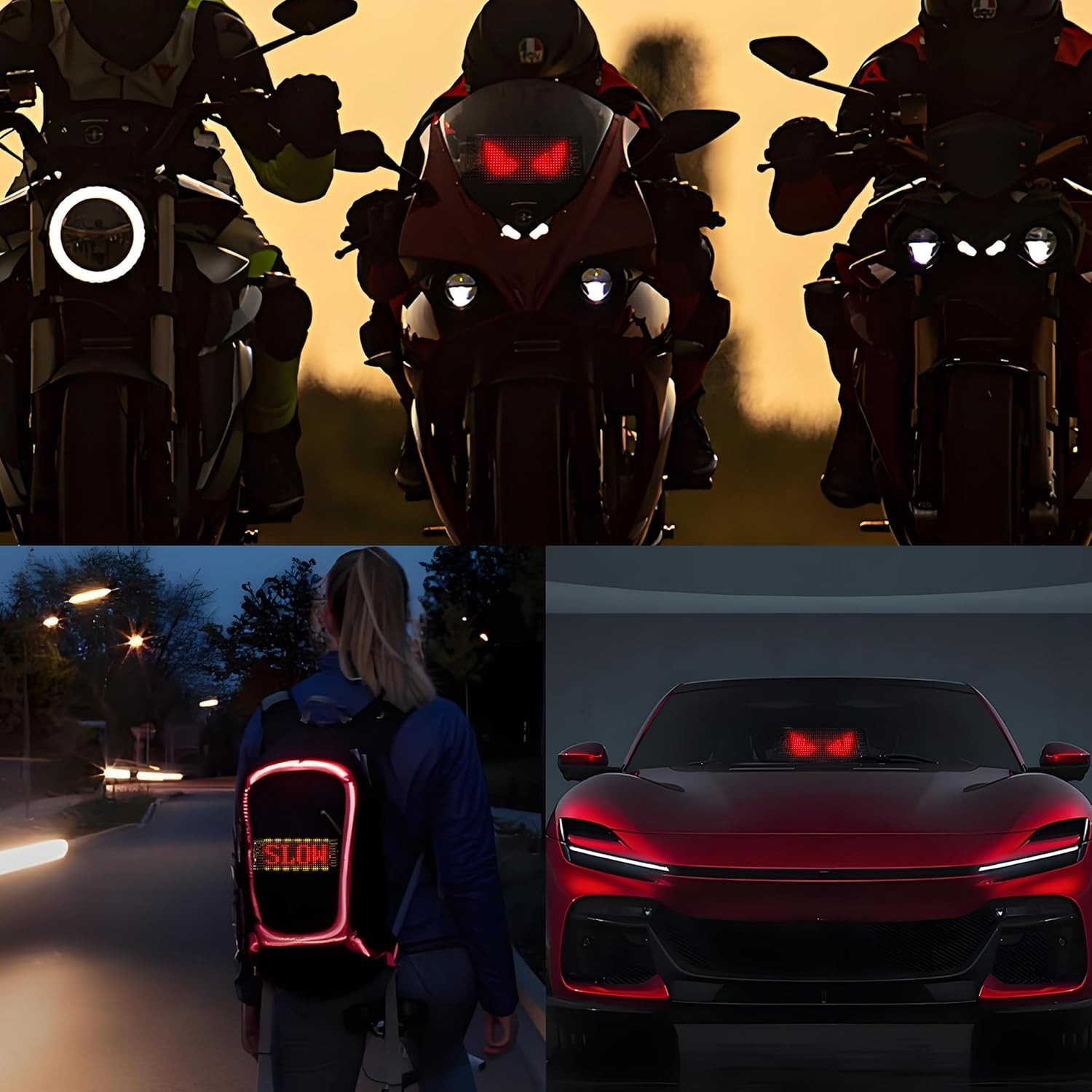 Durable Waterproof Mini LED Sign – Bluetooth Controlled for Unique Messaging