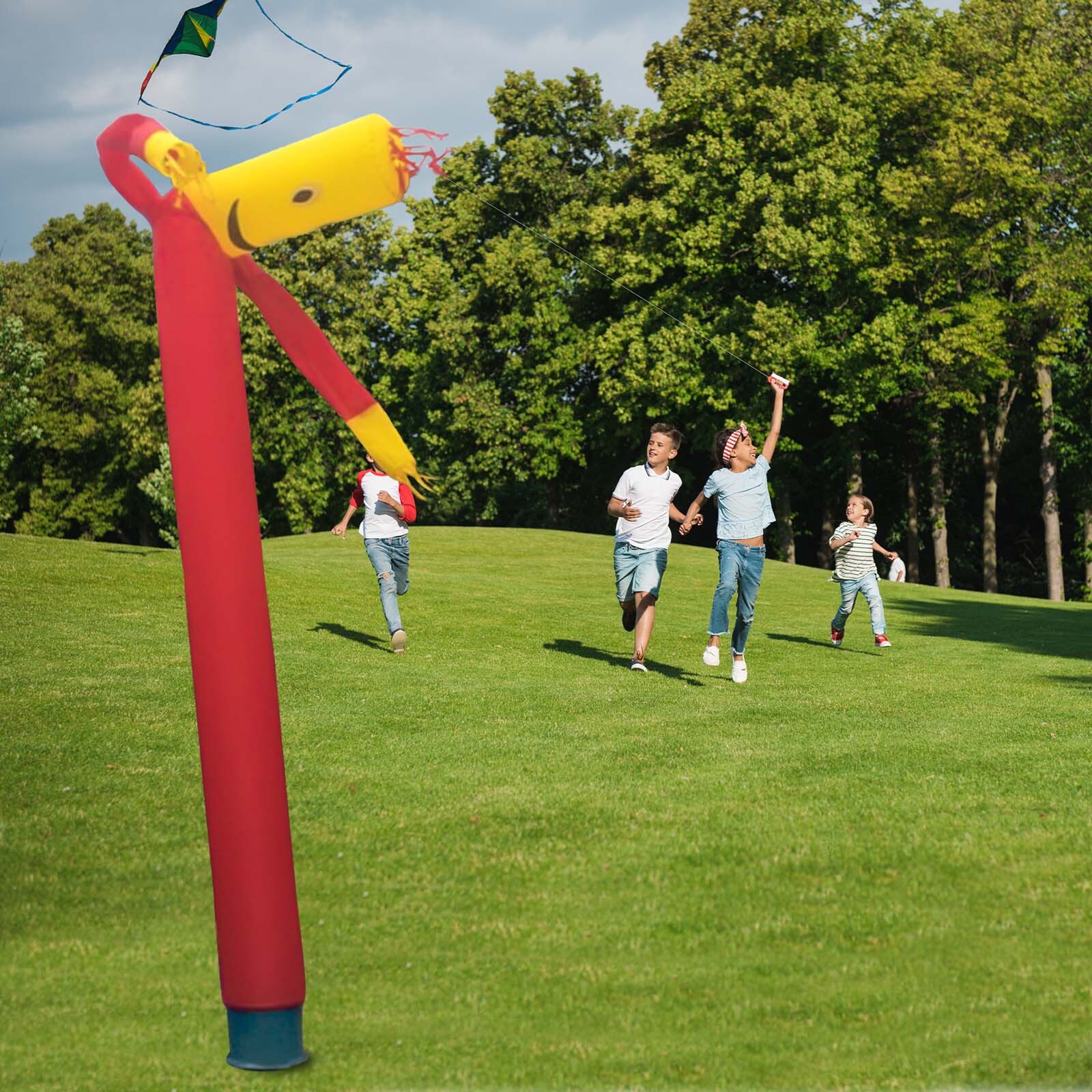10ft/20ft Air Inflatable Wind Dancer, Dancing Sky Puppet, Tube Man Advertising