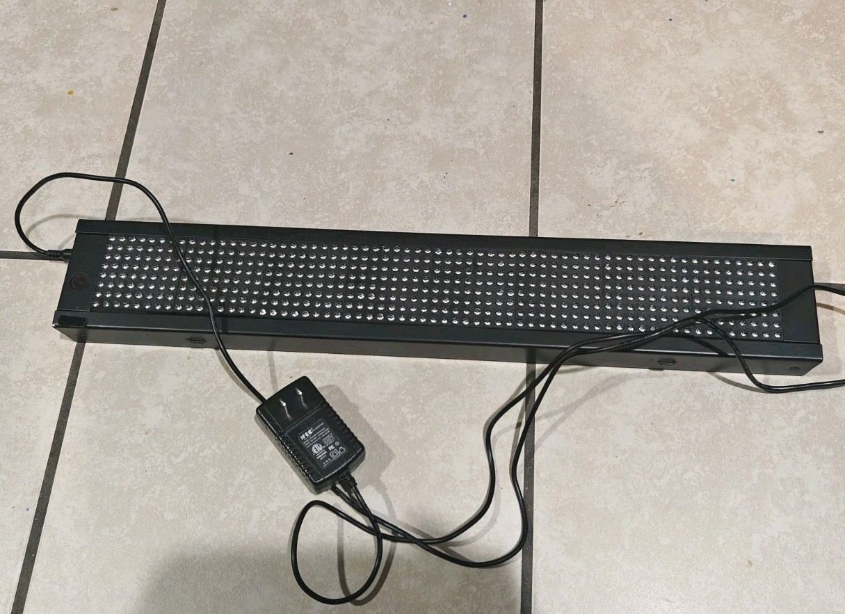 Digitech 21 Inch Sign LED Programmable Display DM200 NO REMOTE