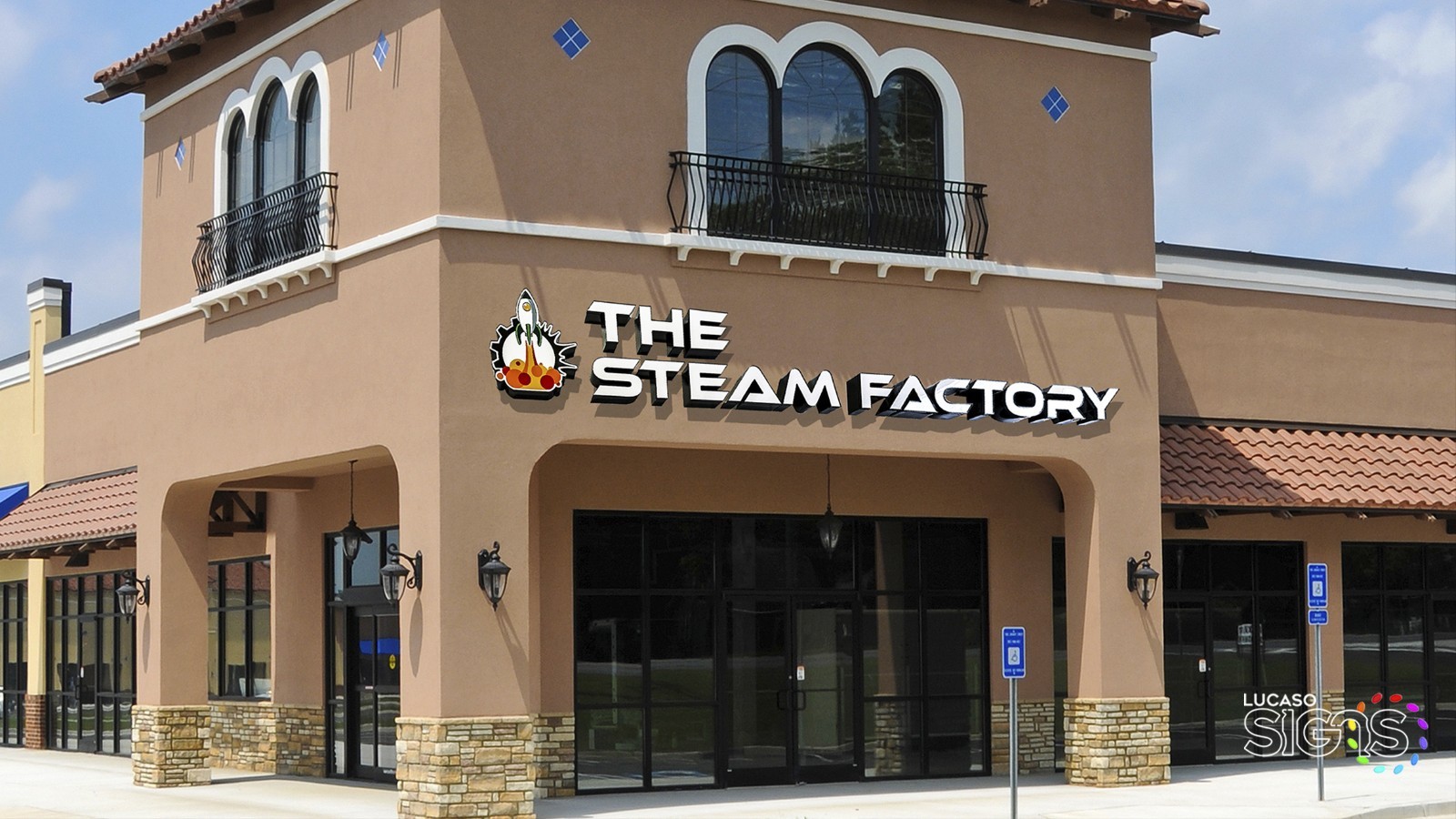 Custom Business Signs Illuminated Led Channel Letters Storefront Outdoor Signage