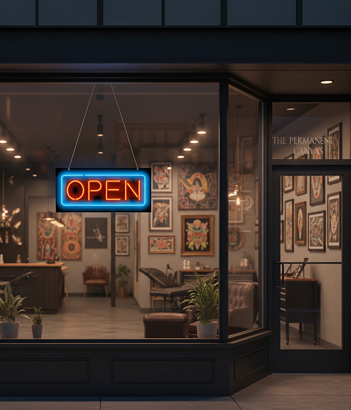 Open Neon Sign REAL Neon Window Sign Ready for Immediate Shipment