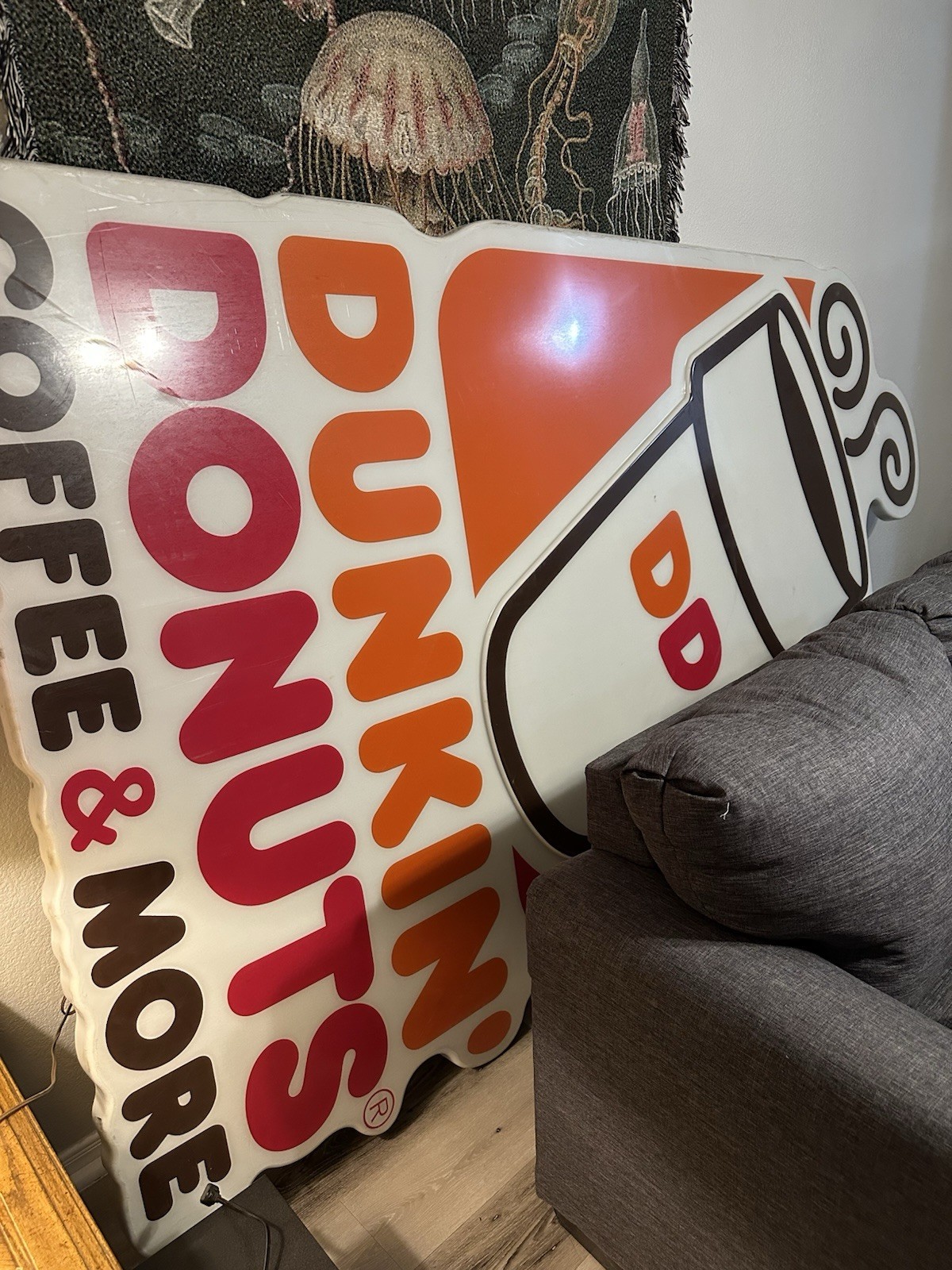 Dunkin&rsquo; Donuts Street Sign 120in