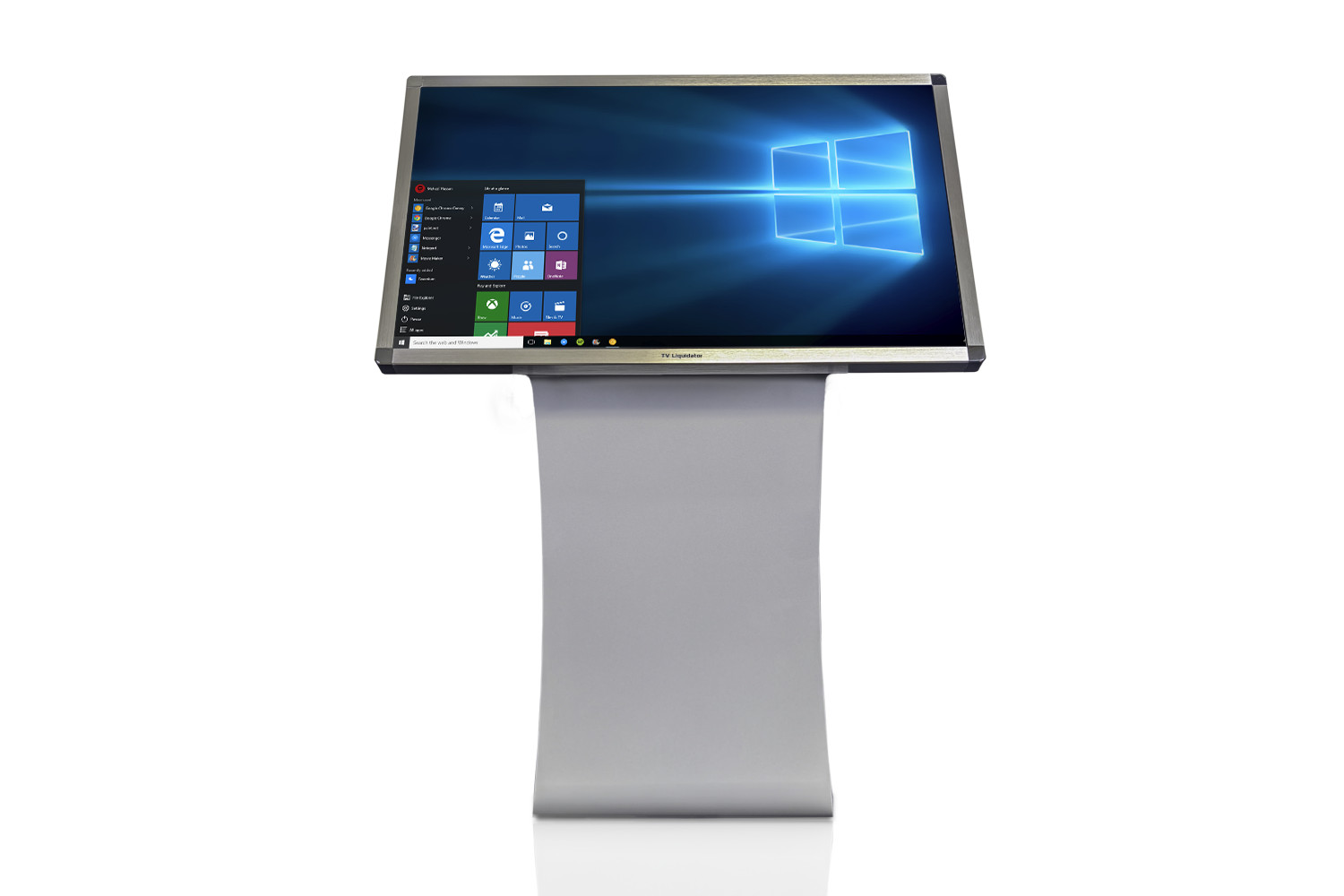 TV Liquidator 32&Prime; Pedestal Touch Screen Computer Kiosk – Windows 11 Pro