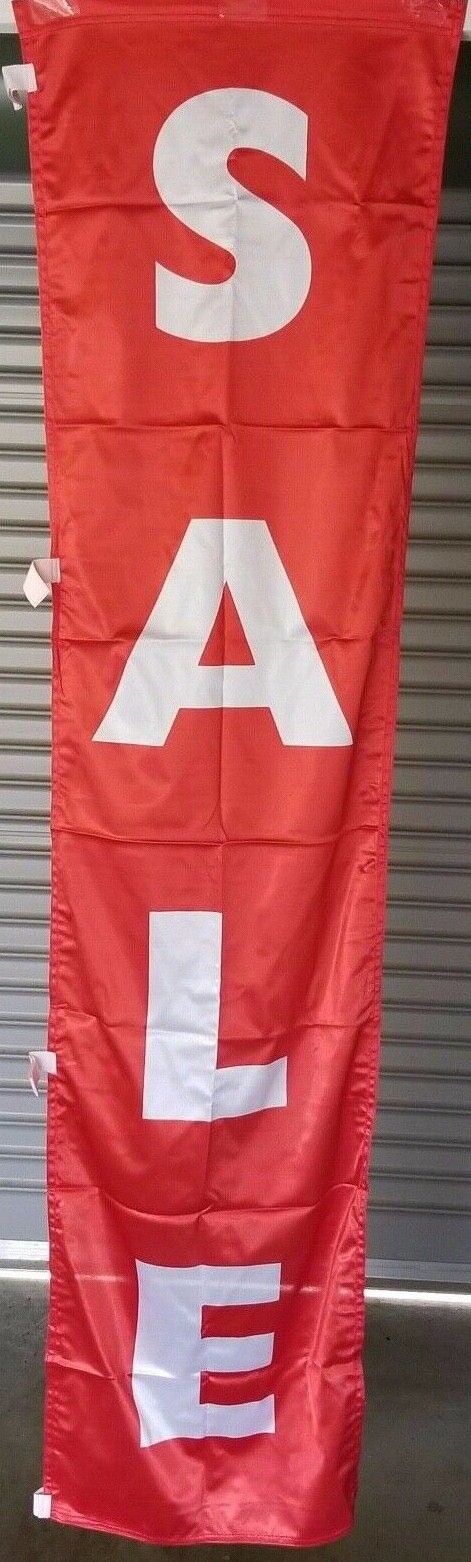 Original FLAG ADS 1800 x 450mm Outdoor Retail Flags « SALE », « NOW OPEN » & MORE!!!