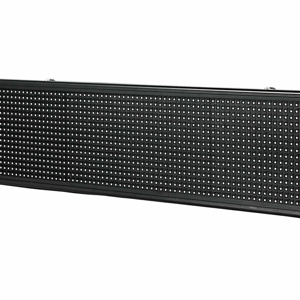 40&Prime;X8&Prime; LED Sign Scrolling Message Display Board RGB 7-Color Programmable Board