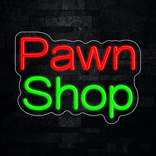 Pawn Shop LED Neon Sign 15&Prime;L x 11&Prime;H #33300