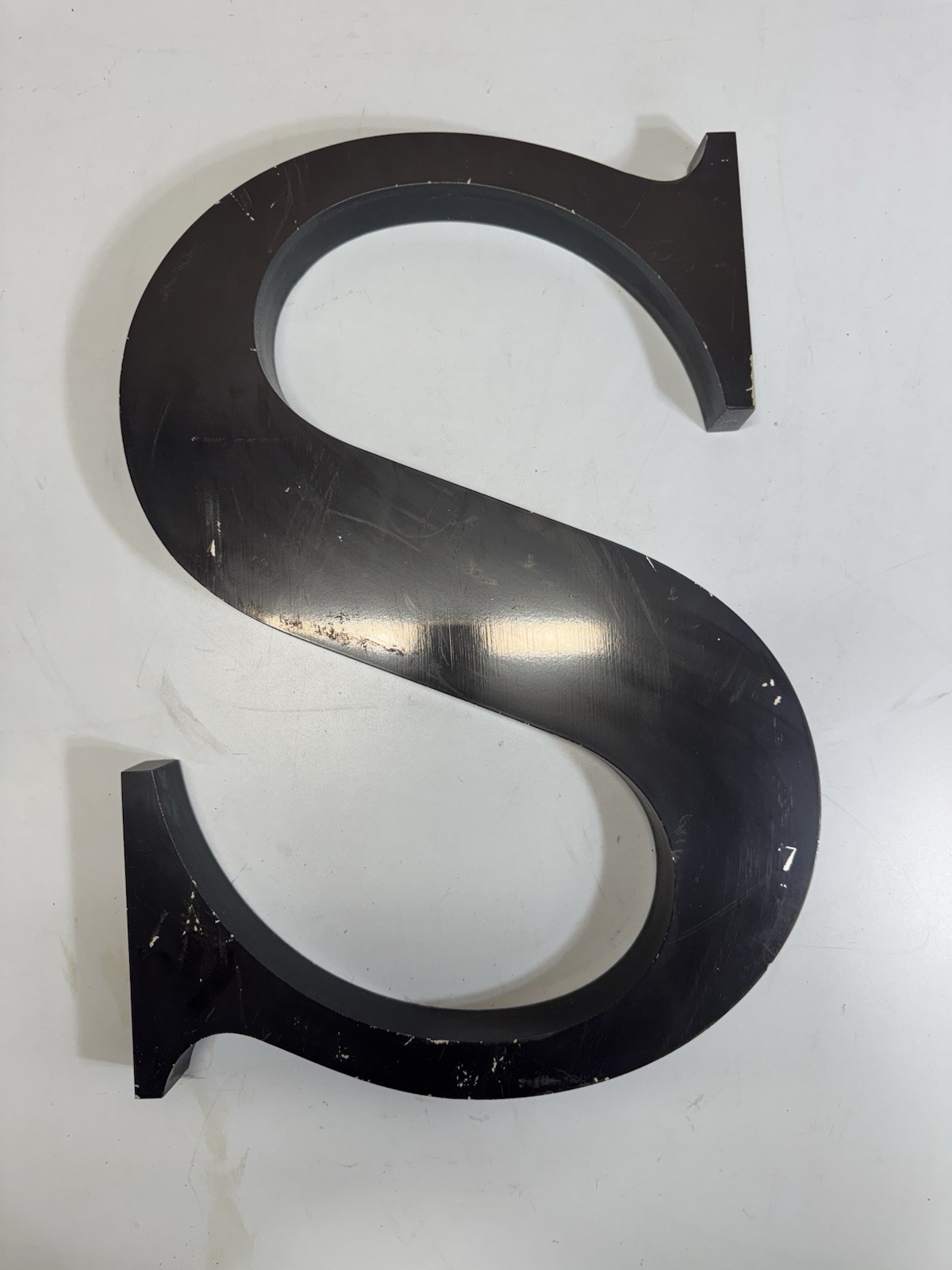 Gemini Inc 18” Cast Aluminum Architectural Letter Sign Black Commercial Letters
