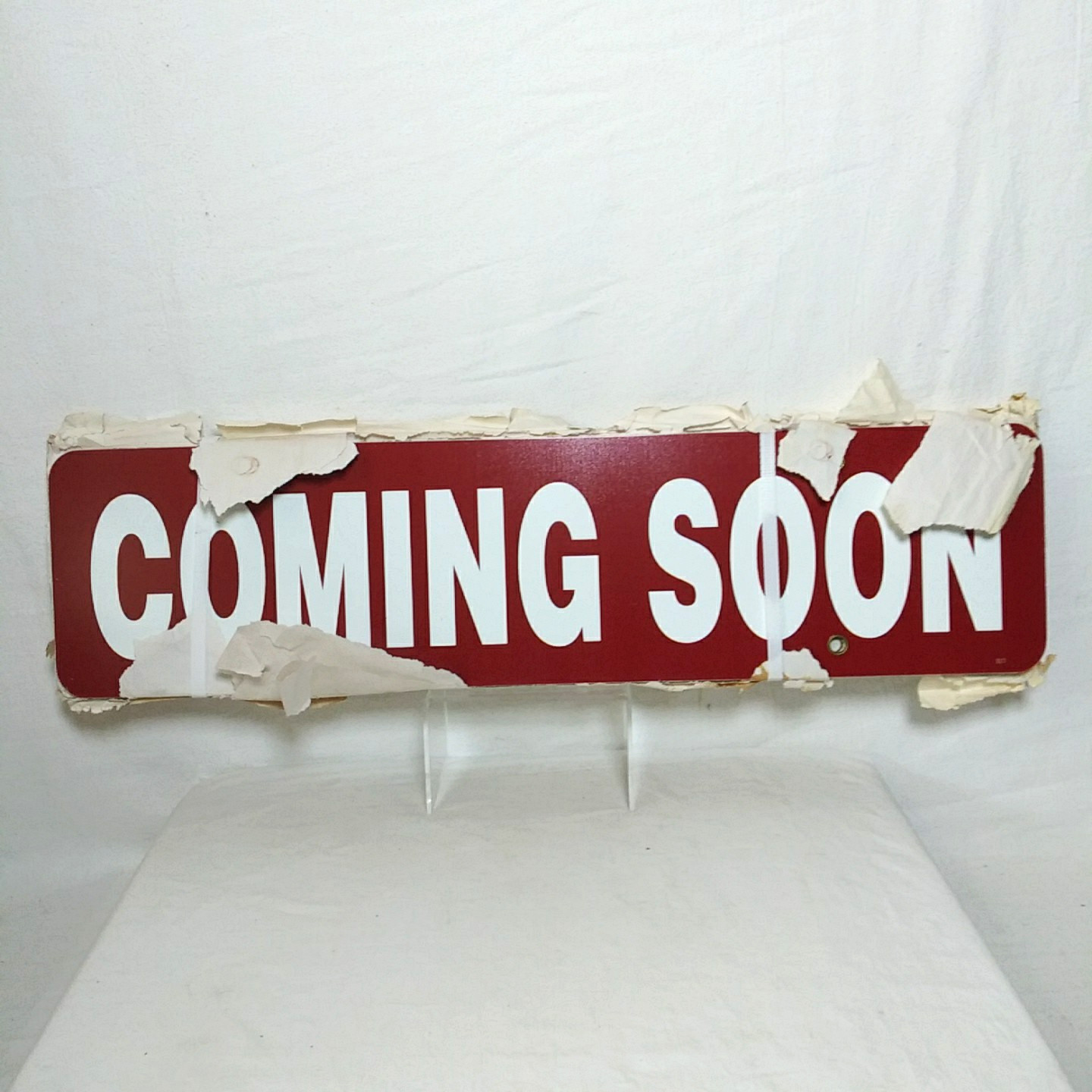 8 Real Estate Rider Sign Coming Soon 6X24 Weather Fade Proof Sign Metal Grommets