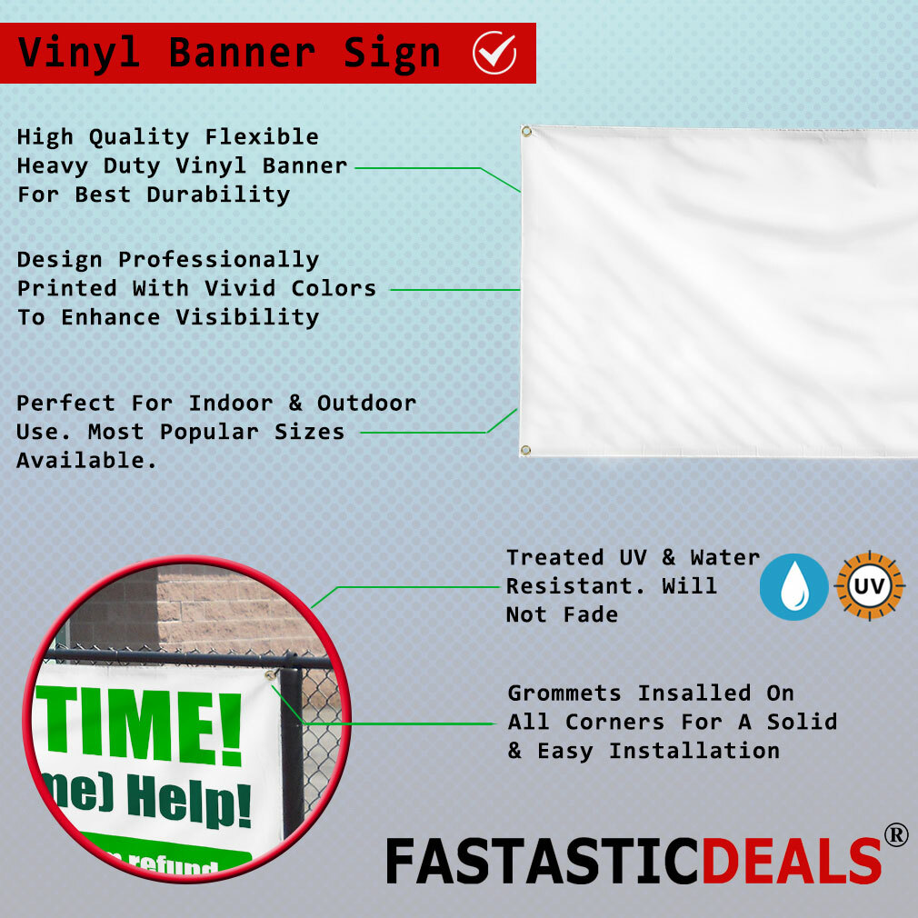 Vertical Vinyl Banner Multiple Sizes Weight Loss D Business Outdoor
