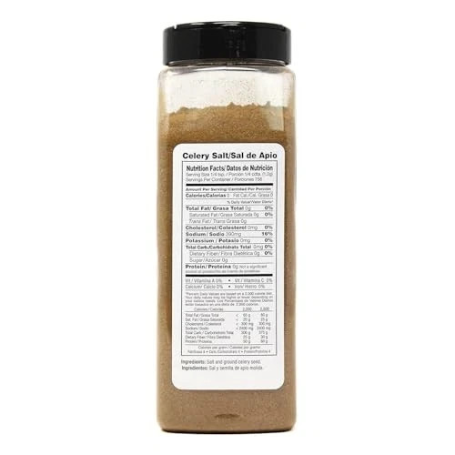 Badia Celery Salt, 2 Pound – Flavorful Blend of Ground 32 Ounce (Pack 1)