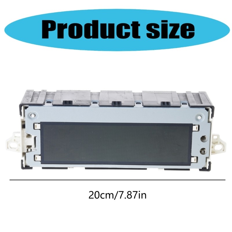 Automotive Accessories for 301 307 407 408 Red Screen Double Zone Car Display