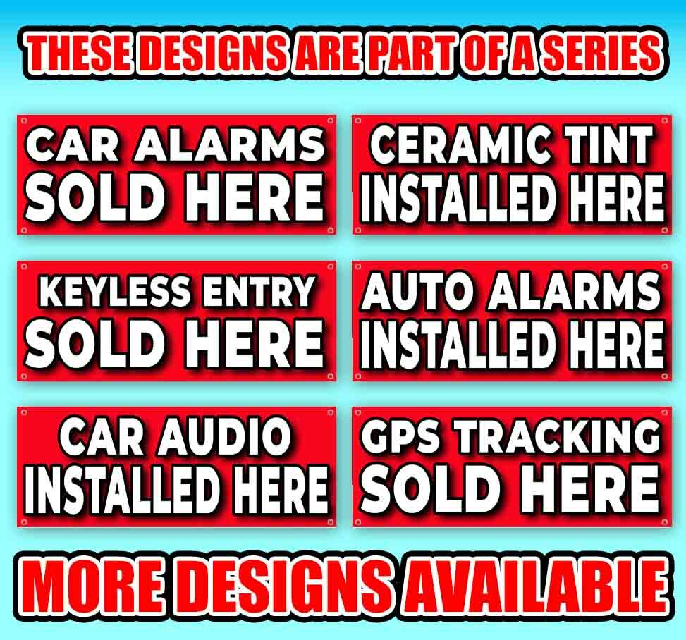SPEAKERS, AMPS, SUBS SOLD HERE Advertising Vinyl Banner Flag Sign Many Sizes