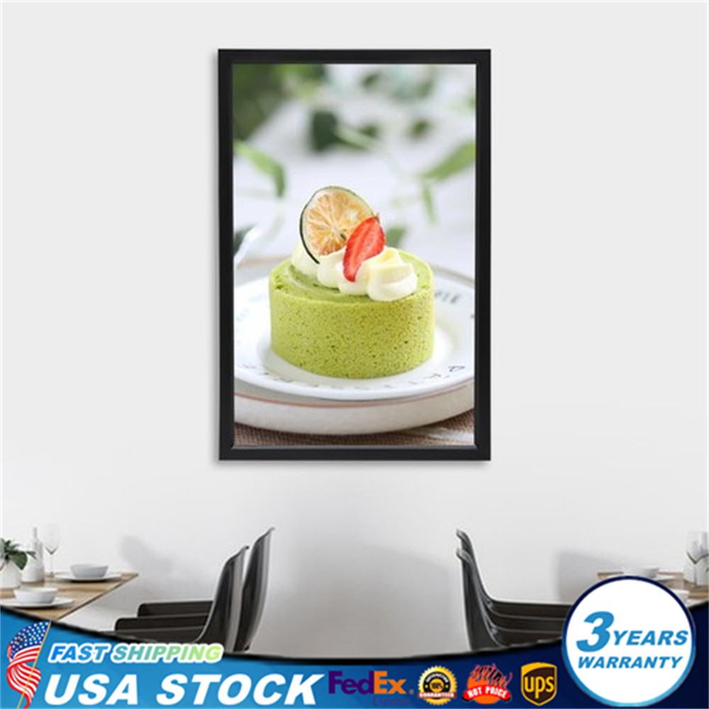 LED Light Box Restaurant Supermarket Movie Poster Display Frame Menu Sign Board