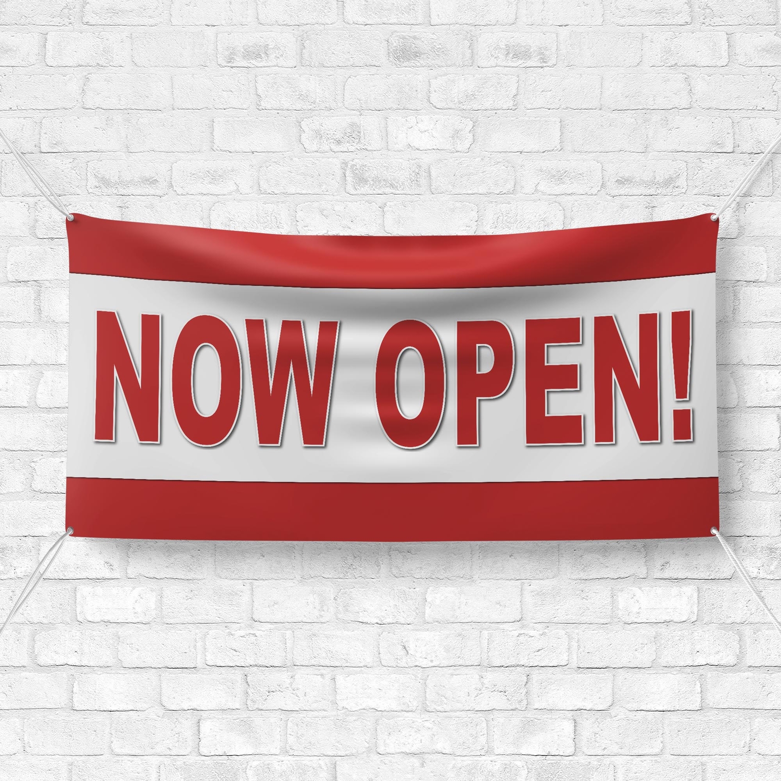 Now Open 13 oz Heavy Duty Vinyl Banner Outdoor/Indoor Now Open Sign for Business