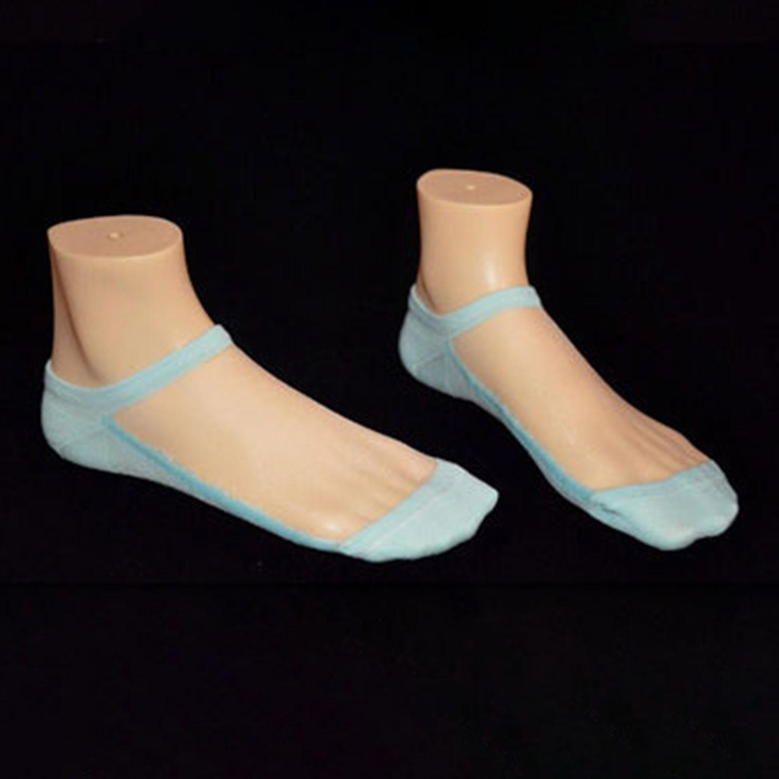 Mannequin Feet Socks Display Props Left and Shoes Feet Model for Sandal Short