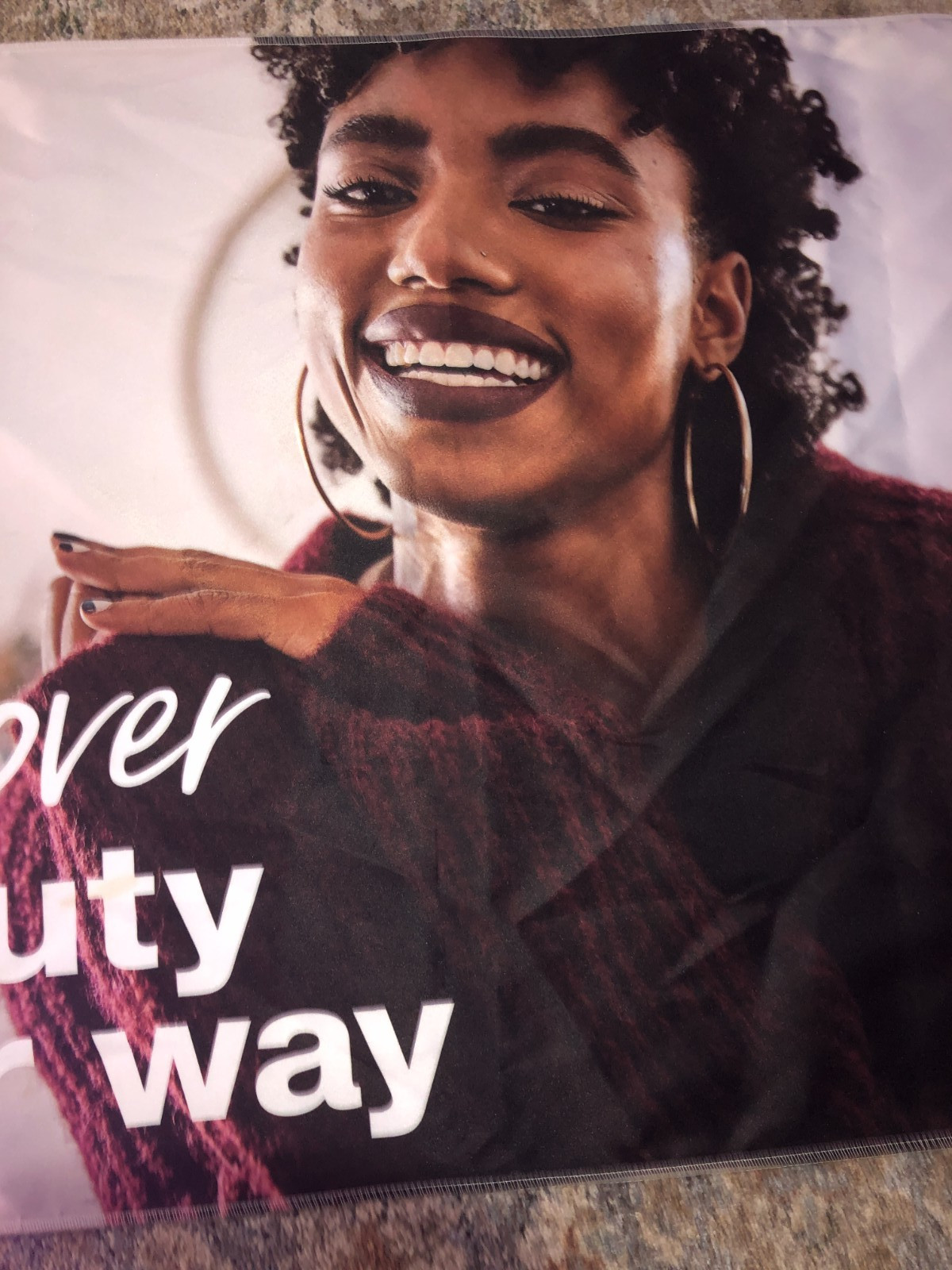Ulta Beauty Store Retail Fabric Large Ad Banner 48×30 « Discover Beauty Your Way »