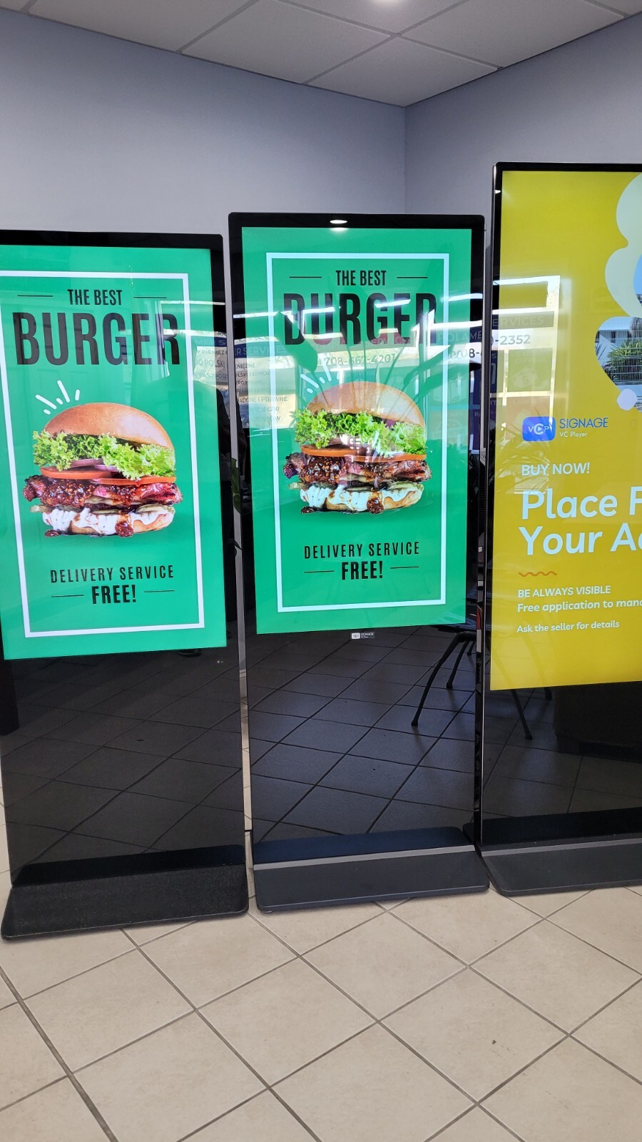 Digital Signage Advertising Display LCD Standing Screen 43&Prime;