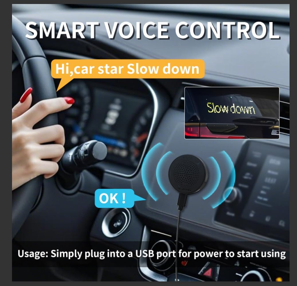 2PCS Programmable LED Devil Eyes for Car Windshield with App Control