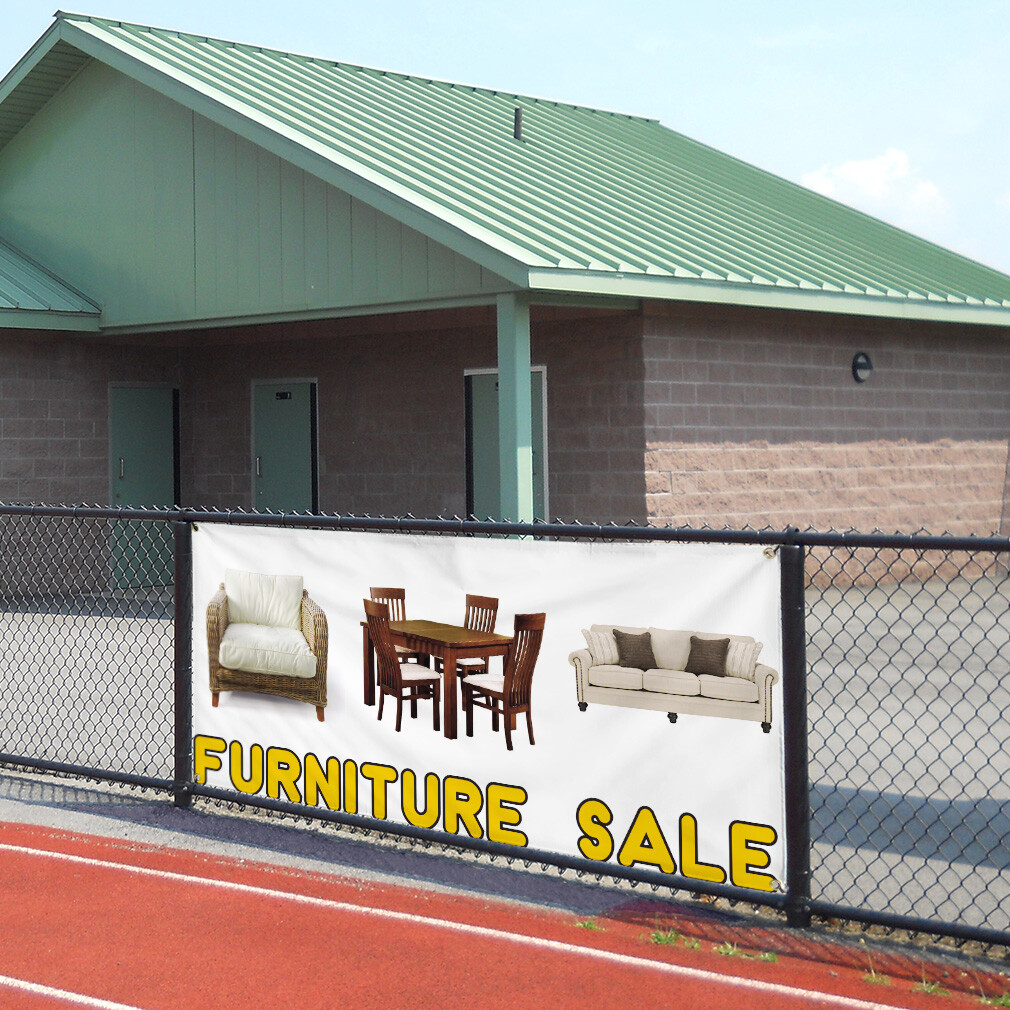 Vinyl Banner Multiple Sizes Furniture Sale Advertising Printing D Retail Outdoor