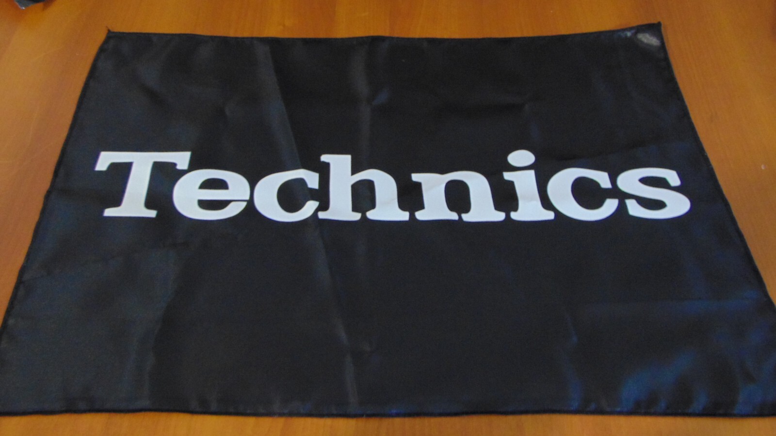Technics audio equipment flag vintage audio amplifier LP player flag 20*30&Prime; Blac