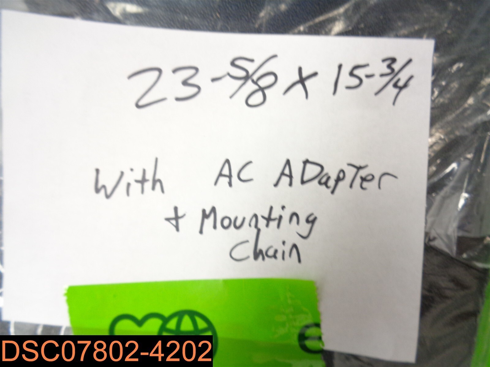 LED Facial Waxing Sign With AC Adabptor & Mounting Chain Size: 23 5/8&Prime; X15 3/4&Prime;