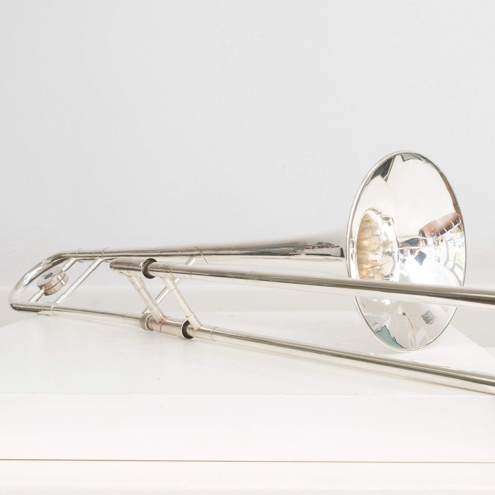 Courtois 132M Tenor Trombone Plated Silver Jazz