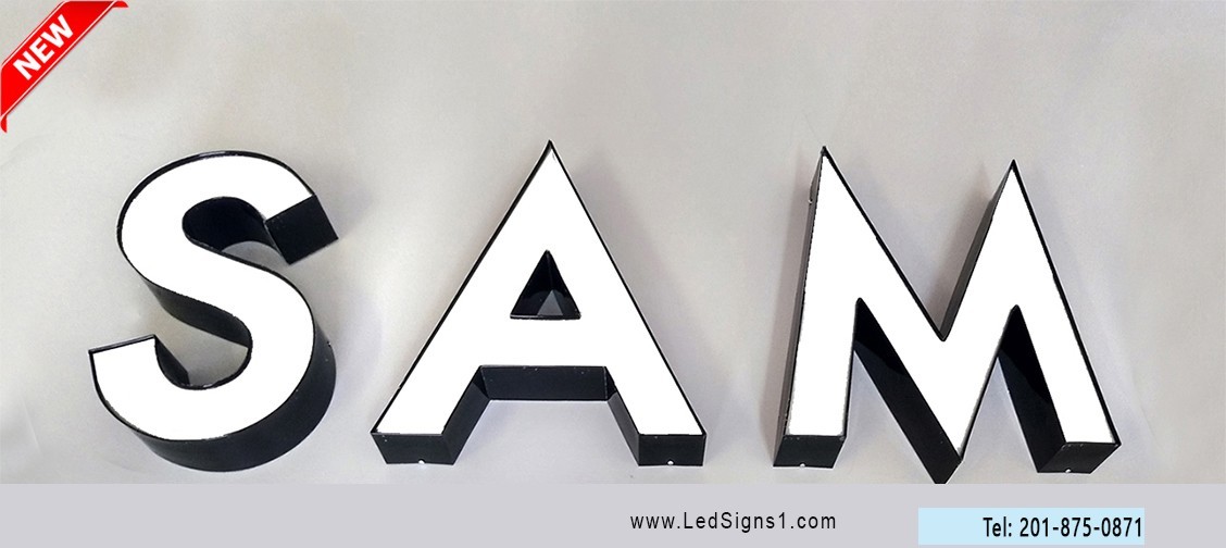 Custom Channel Letters Storefront signage outdoor 20 Inches ( Read Description )