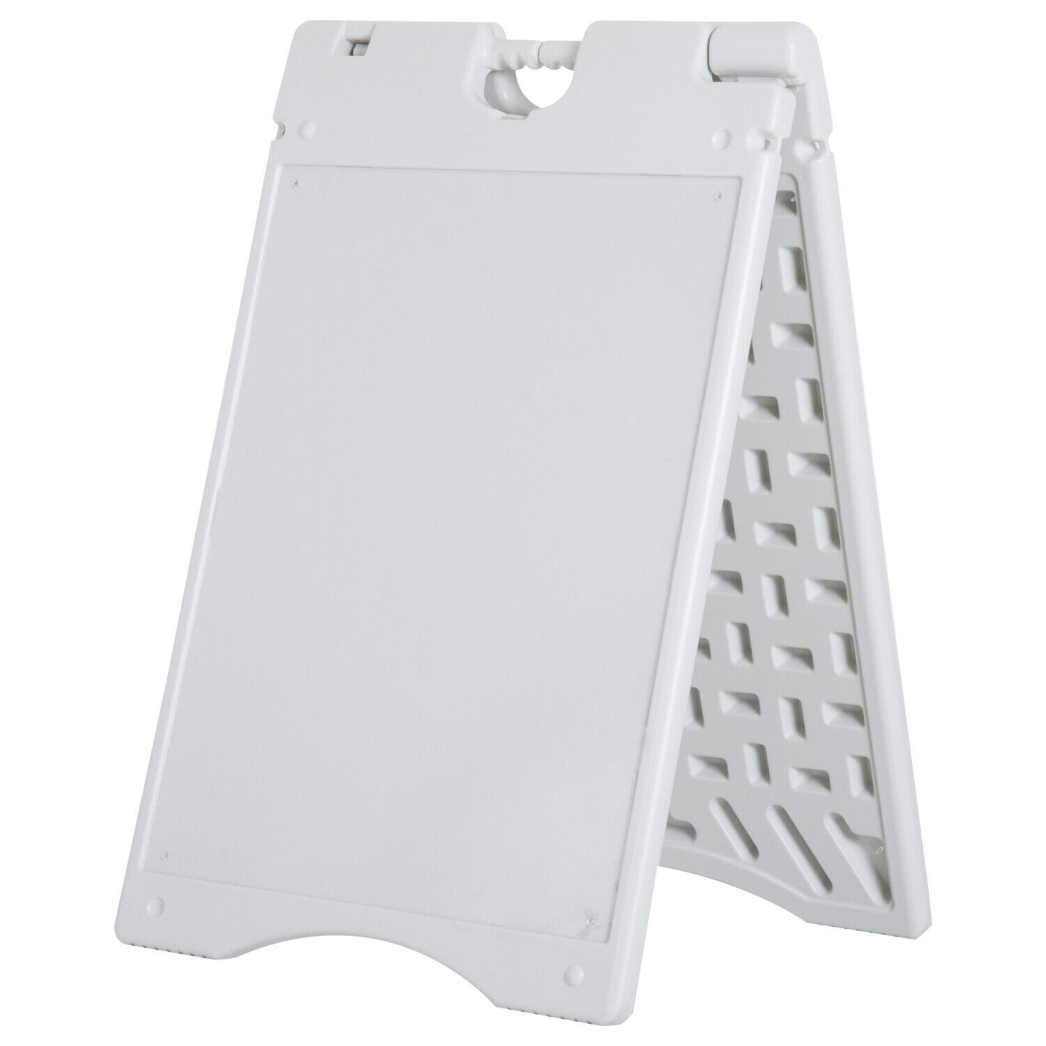 22×28&Prime; Plastic Folding A-Frame Sandwich Sidewalk Sign Outdoor Advertising Board
