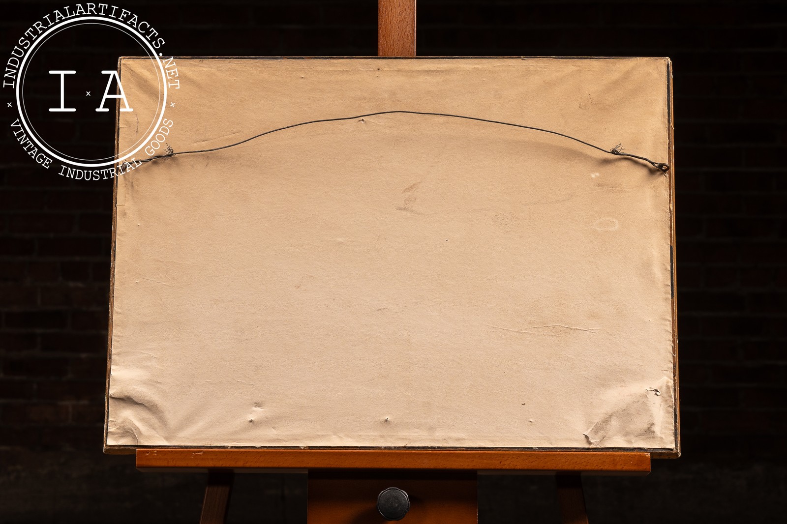 Antique ROG « Deposit » Foil Trade Sign