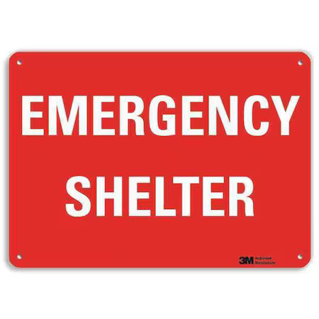 Lyle U7-1120-Ra_14X10 Emergency Shelter, 10 In X 14 In, Horizontal Rectangle,