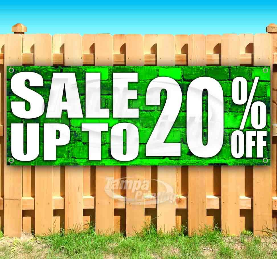 SALE UP TO 20% OFF Advertising Vinyl Banner Flag Sign Many Sizes USA DEALS