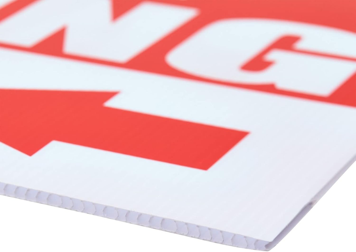 Concert Traffic Direction Signs – 6-Pack, Red, 12×17 in