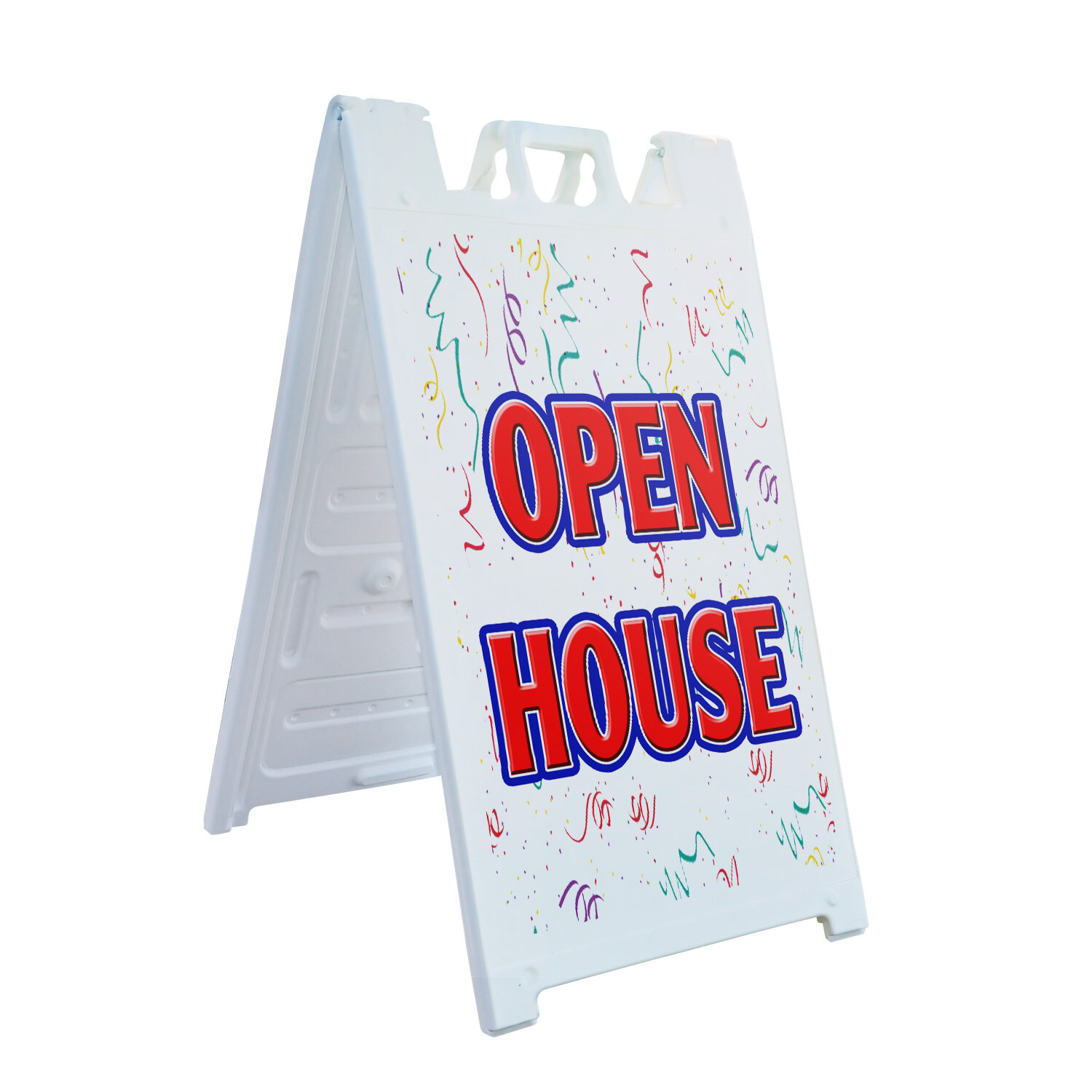 A-frame Sidewalk Open House 24&Prime; x 36&Prime; Double Sided A-Frame Sidewalk Sign