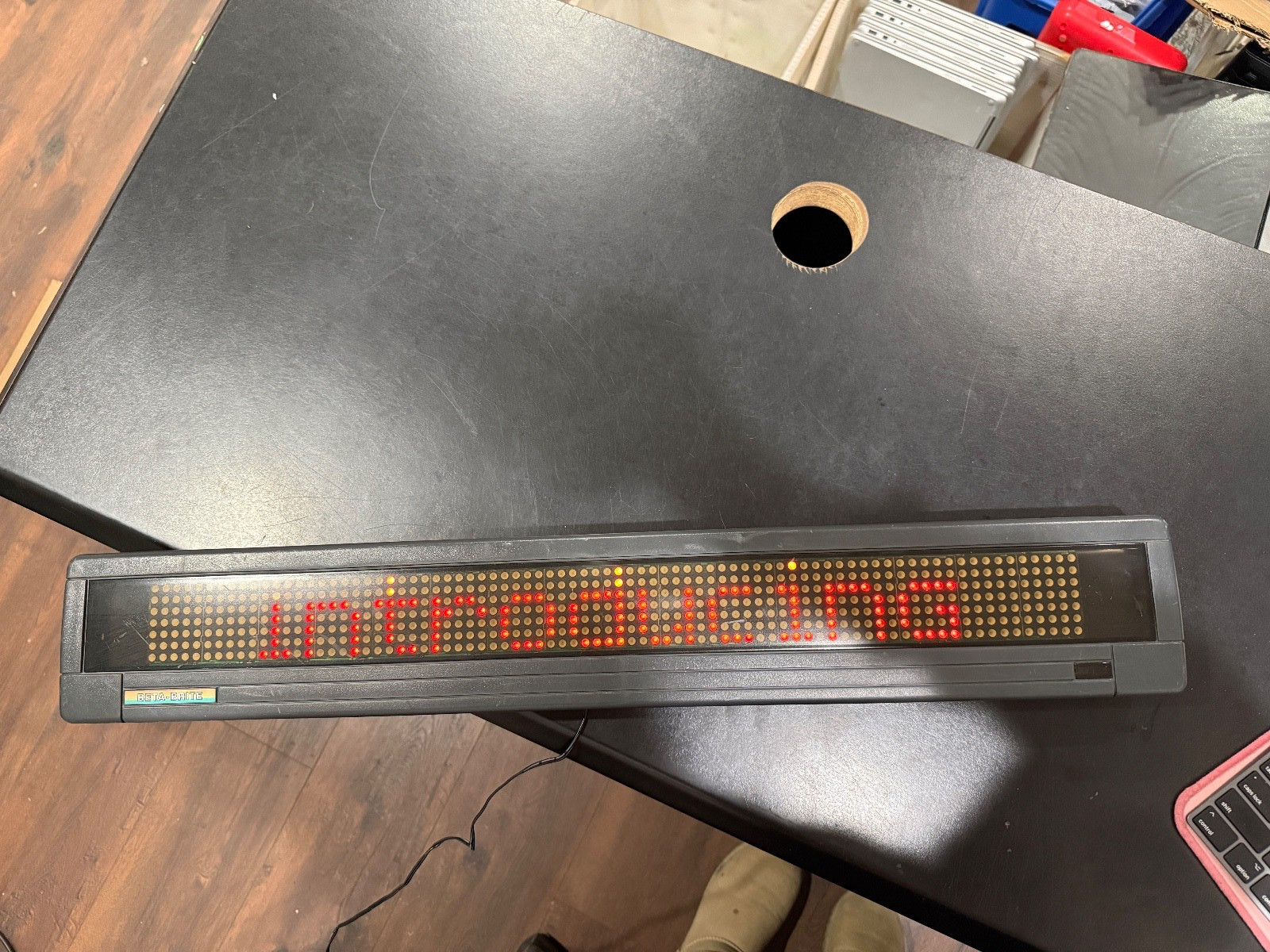 AMS Adaptive Micro Systems Inc. Beta Brite 24-inch Digital LED Sign