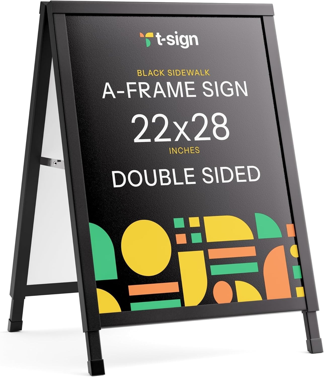 Heavy-Duty Outdoor A-Frame Sign Holder 22×28&Prime; – Double-Sided Custom Display