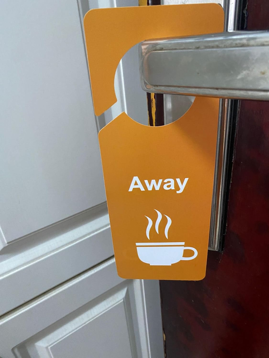 8 PCS 3.5X9.5 » Door Hanger Tags Sign Office Work in a Meeting Do Not Disturb Aw