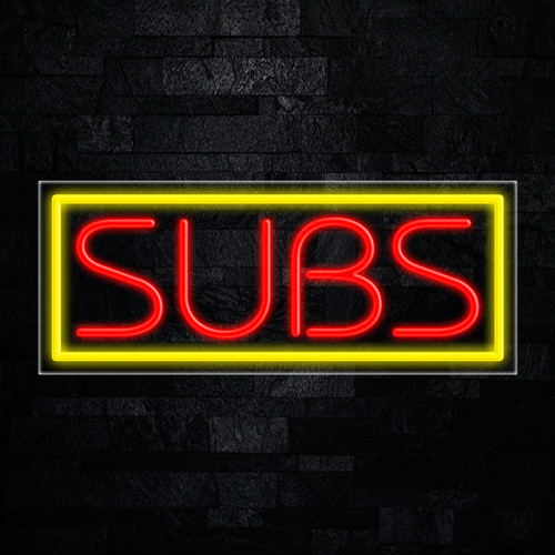 Subs LED Neon Sign 30&Prime;L x 12&Prime;H #30631