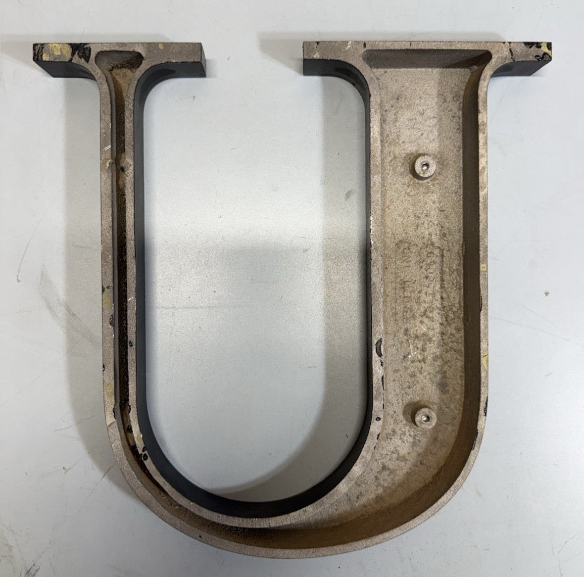 Gemini Inc 10” Cast Aluminum Architectural Letter Sign Black Commercial Letters