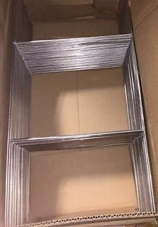 Heart Felt Love Yard Sign Stakes, Wire Stake w/ Metal H Frame (10&Prime;x20&Prime;) NO SIGNS