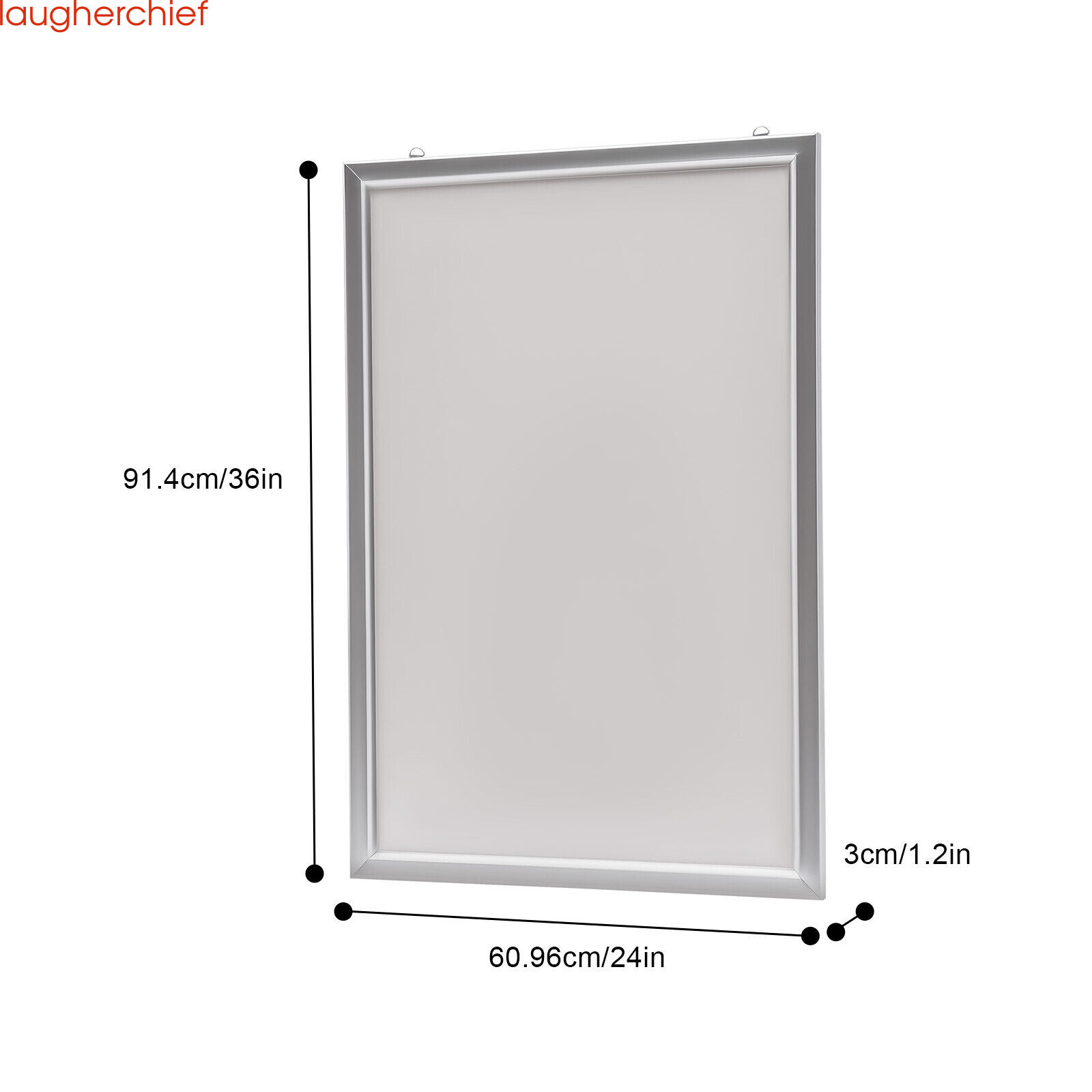 Wall Mount LED Light Box Movie Poster Display 24&Prime;x36&Prime; Advertising Frame Store US