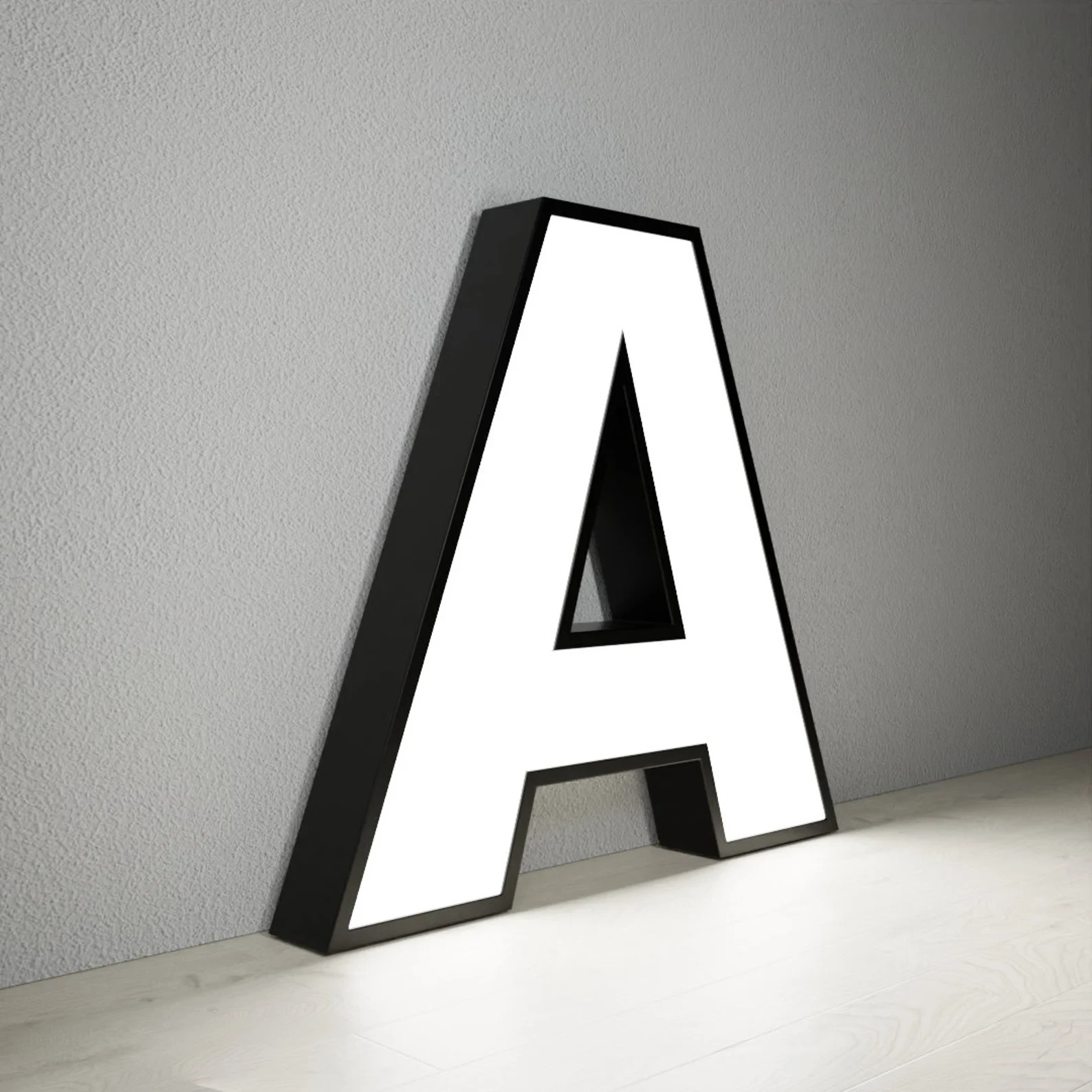 𝑵𝓙̶ Custom 3D Channel Letters LED Front Lit Storefront Indoor Outdoor Sign