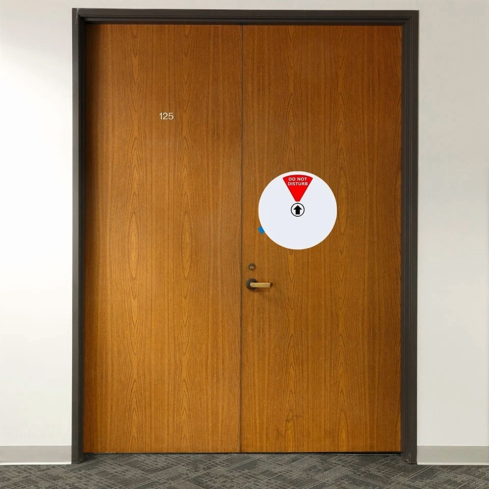 6 Options Office Privacy Sign Do Not Disturb Rotating Door Hanger SignOut of …