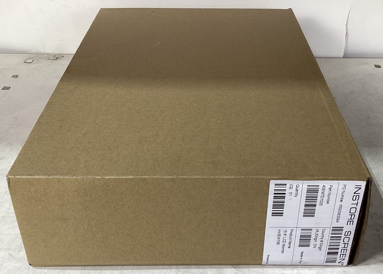 LENOVO INSTORE 40EMTD1025 15.6 INCH LCD TOUCH PANEL MONITOR INV156MDX-GL-A1.0-B
