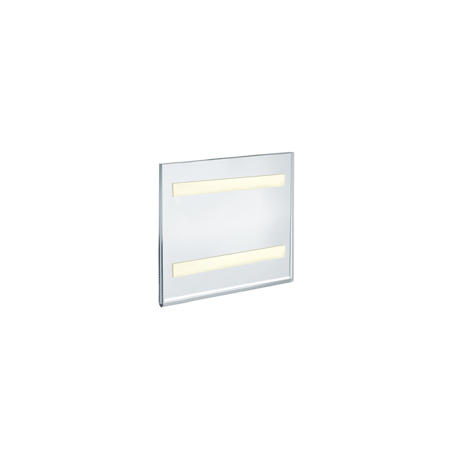 Azar Displays 122029 5.5-Inch W by H 5.5 in. W x in H, Clear